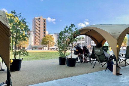 カフェから見える風景