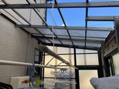 台風被害の写真屋根破損