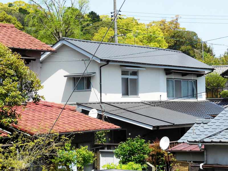 和風に合うガルバリウム鋼板 山口県でリフォーム リノベーションするならハウスドクター山口