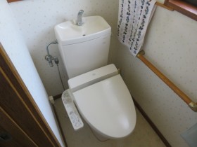 タンクに手洗いがある使いにくい便器