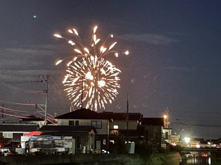 2023年阿知須の花火大会①